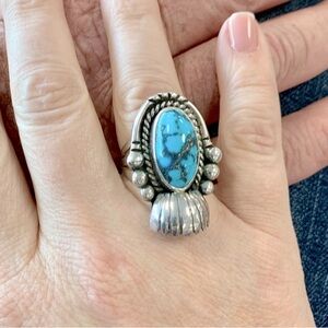 1960’s Navajo Squash Blossom ring
